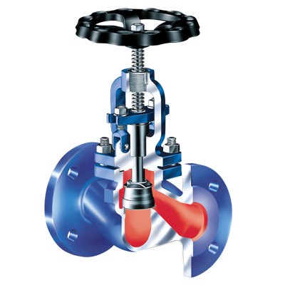 DN25 Fig.35.006 Straight Pattern Cast Steel Crown Valve
